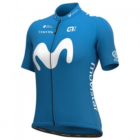 Maillot Cyclisme 2020 Movistar Team Femme N001